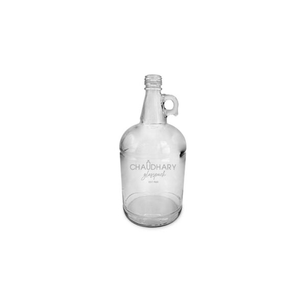 1-Liter Gallon Oil Glass Bottle for Secure Storage