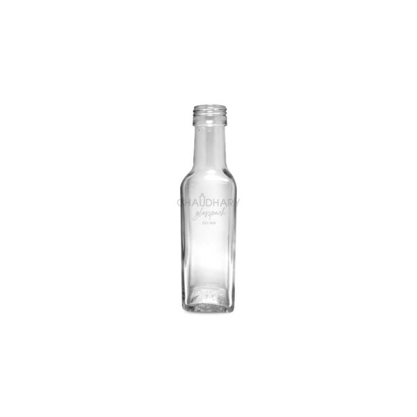 Elegant Olive Oil Glass Bottle 100ml Marasca