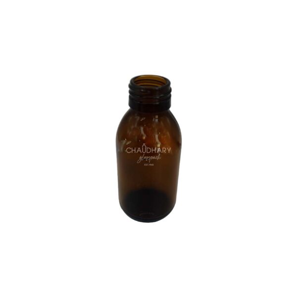 100ml syrup glass bottle