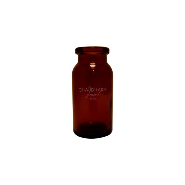 10ml Vial Amber Front View