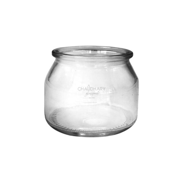 110 CH spread glass jar