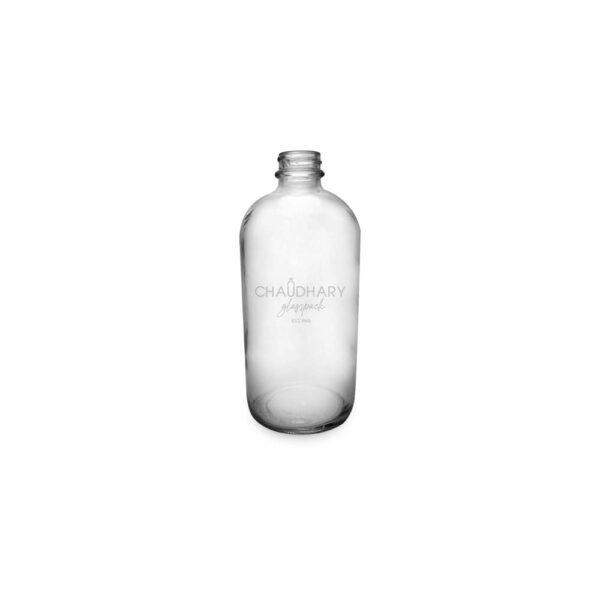 16oz Boston Glass Bottle for Secure Liquid Storage