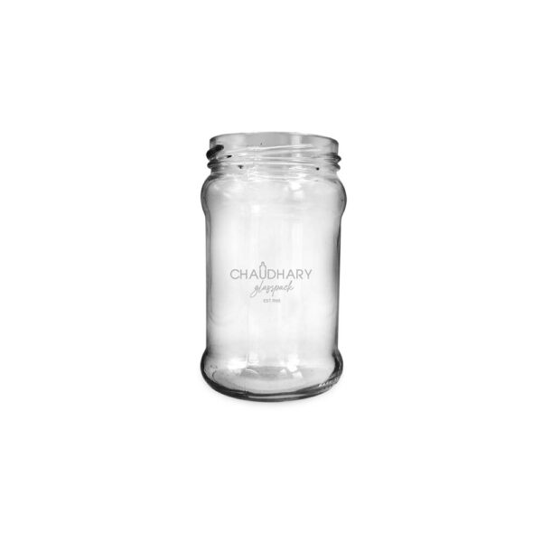 240ml Round Glass Jar - Perfect for Jams, Preserves, Pickles.