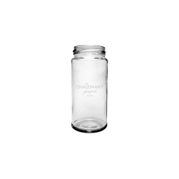 250ml Bamboo Glass Jar for pickles, jams & Spreads