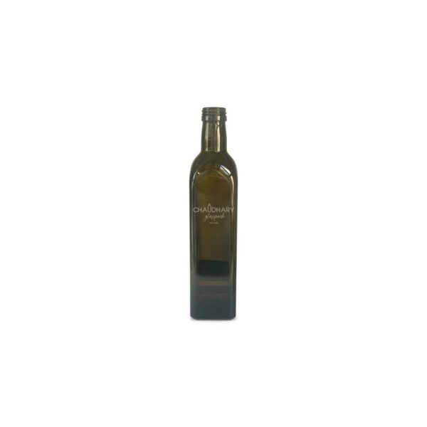 500ml Marasca Glass Bottle for Oil and Liquid Storage