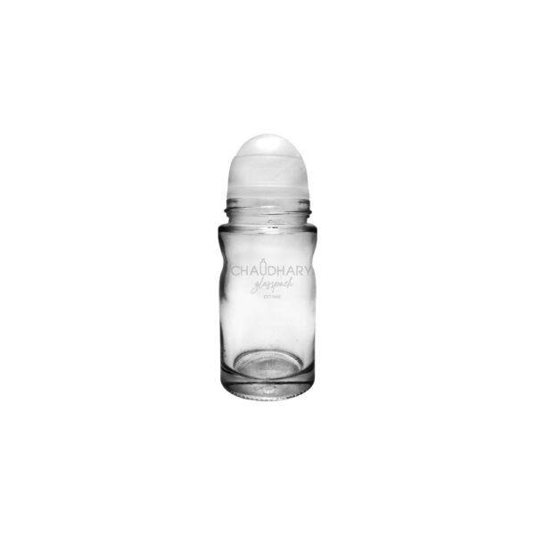 60ml Roll-On Glass Bottle for Easy Application