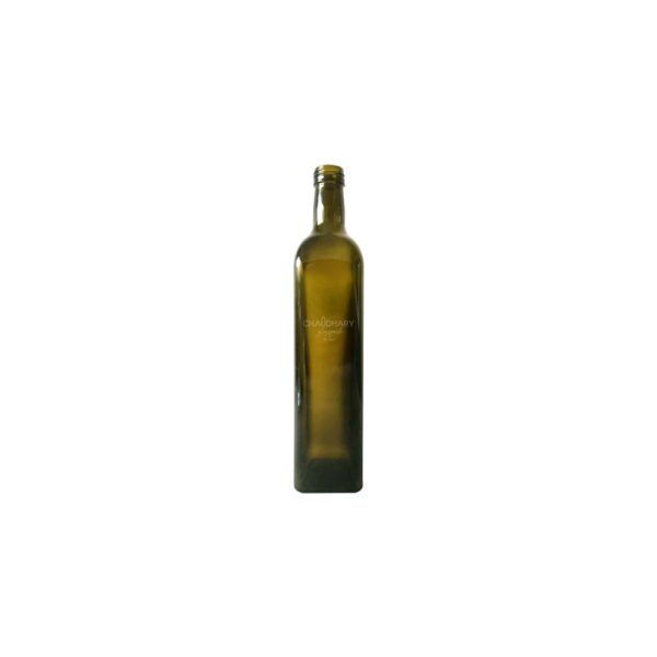 750ml Marasca Square Oil Bottle for Liquid Storage