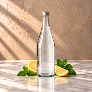 500ml Clear Glass Bottles for Water & Juices