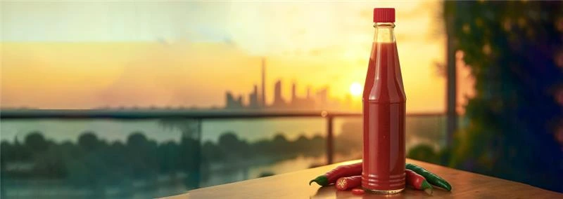 Hot Sauce Bottles by Chaudhary Glass Pack LLC