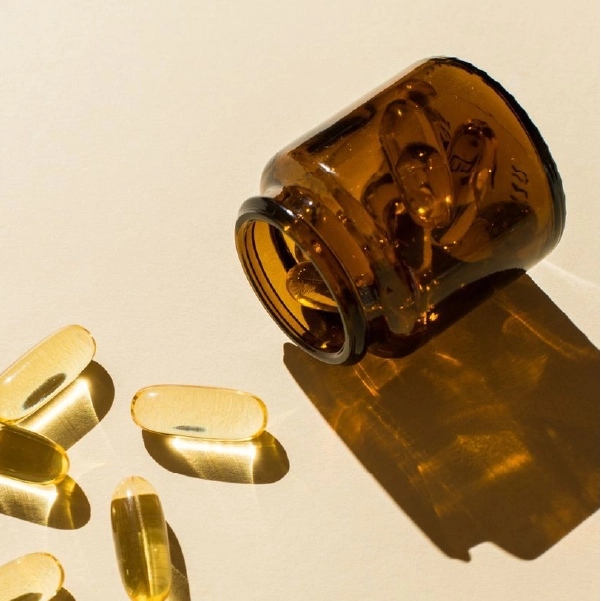 Pill Glass Jars
